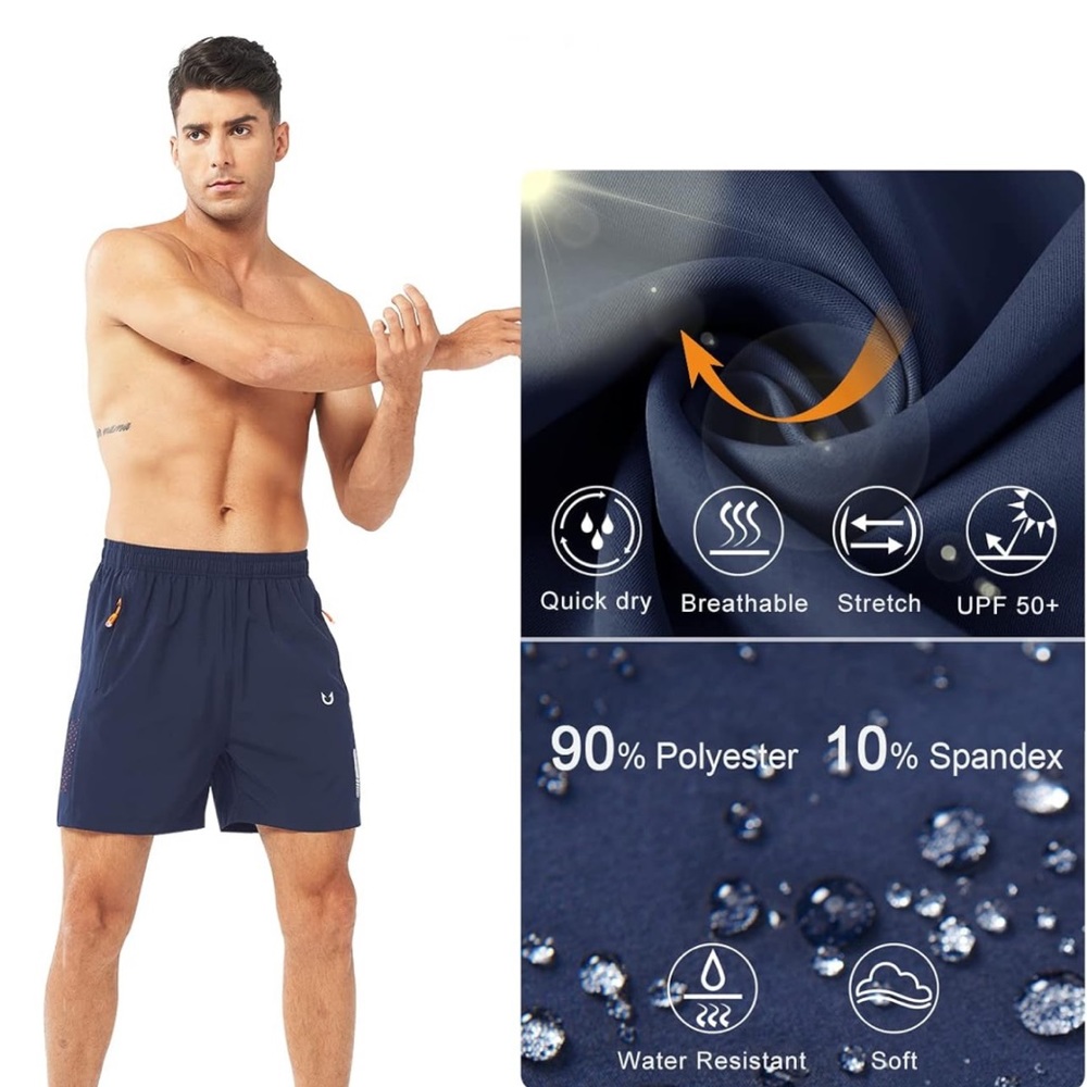 North yard 5 inch short. Great for running hiking swimming